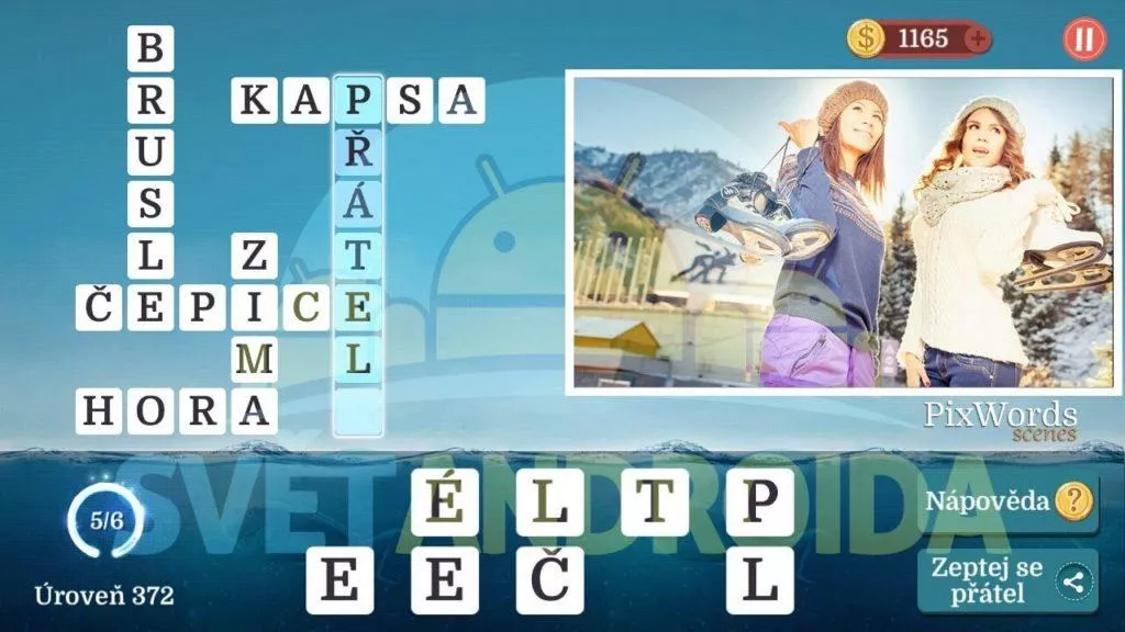 Pixwords Scenes napoveda