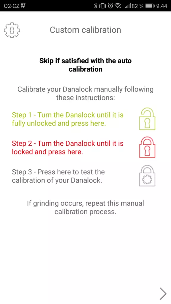 Danalock V3-chytry zamek-prvni nastaveni-4