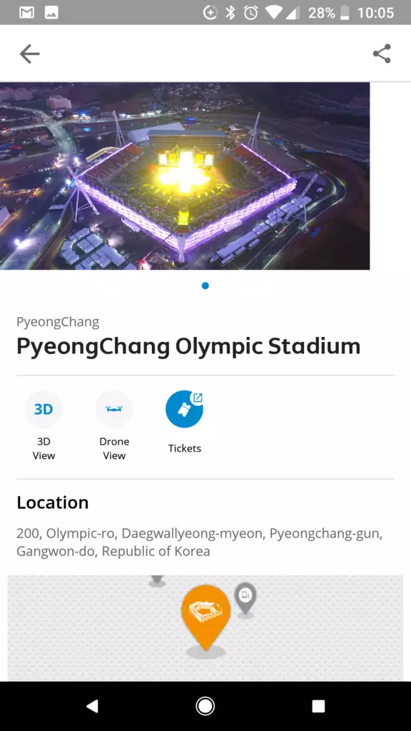 PyeongChang 2018 aplikace 4