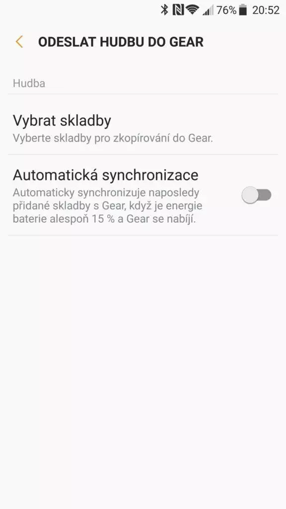 Samsung Gear Fit 2 Pro aplikace 7