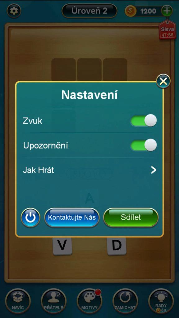 Možnosti nastavení