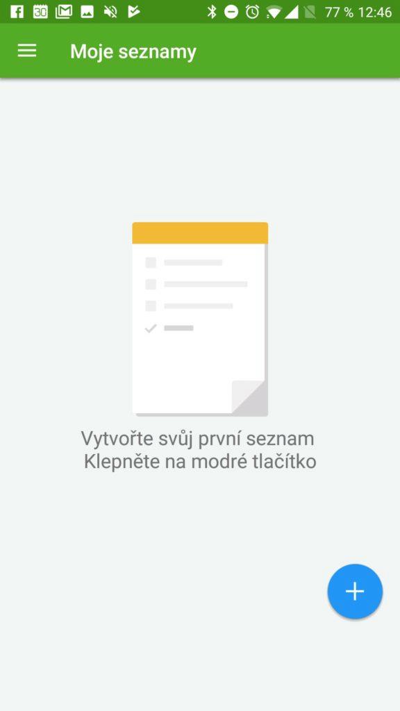 Nákupní seznamy