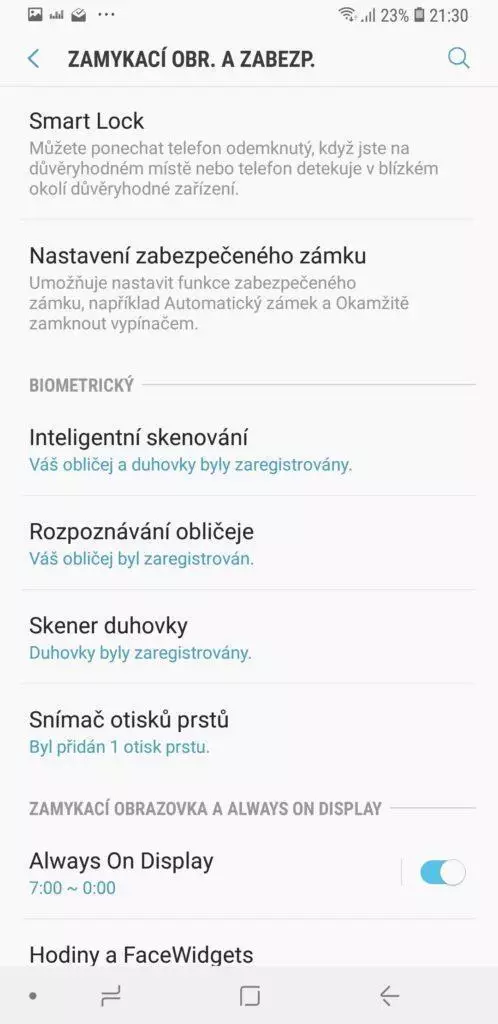 Inteligentni skenovani samsung