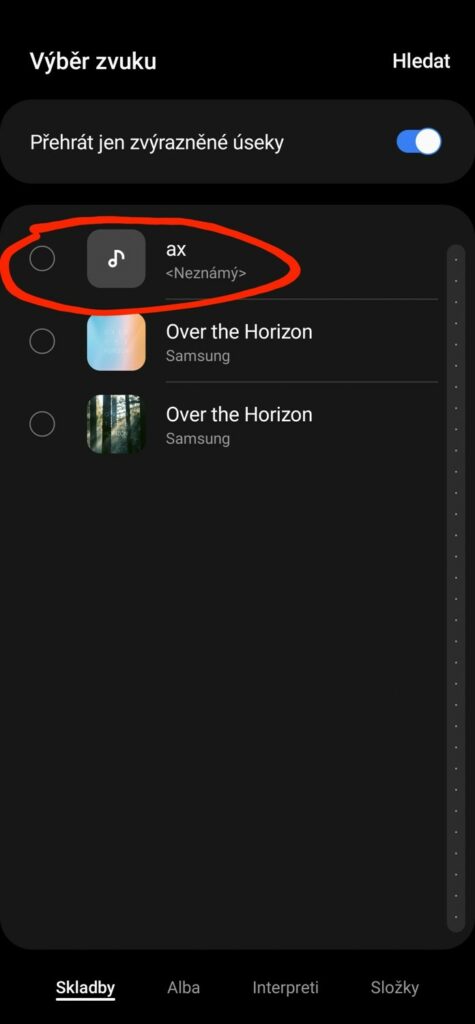 android vlastni vyzvaneni zvuky nastaveni 5 telefon kontakty vyber