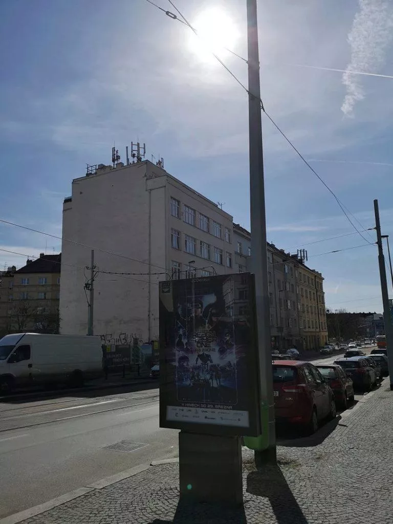 Huawei P20 Pro foto ulice