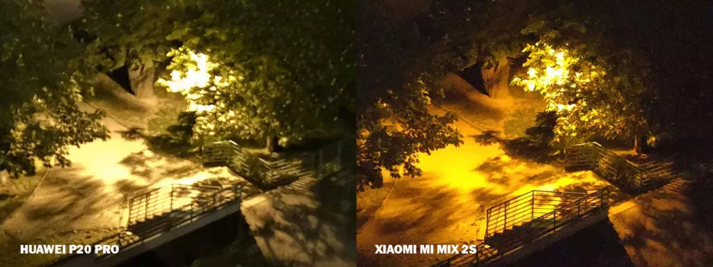 huawei P20 pro nocni ulice xiaomi