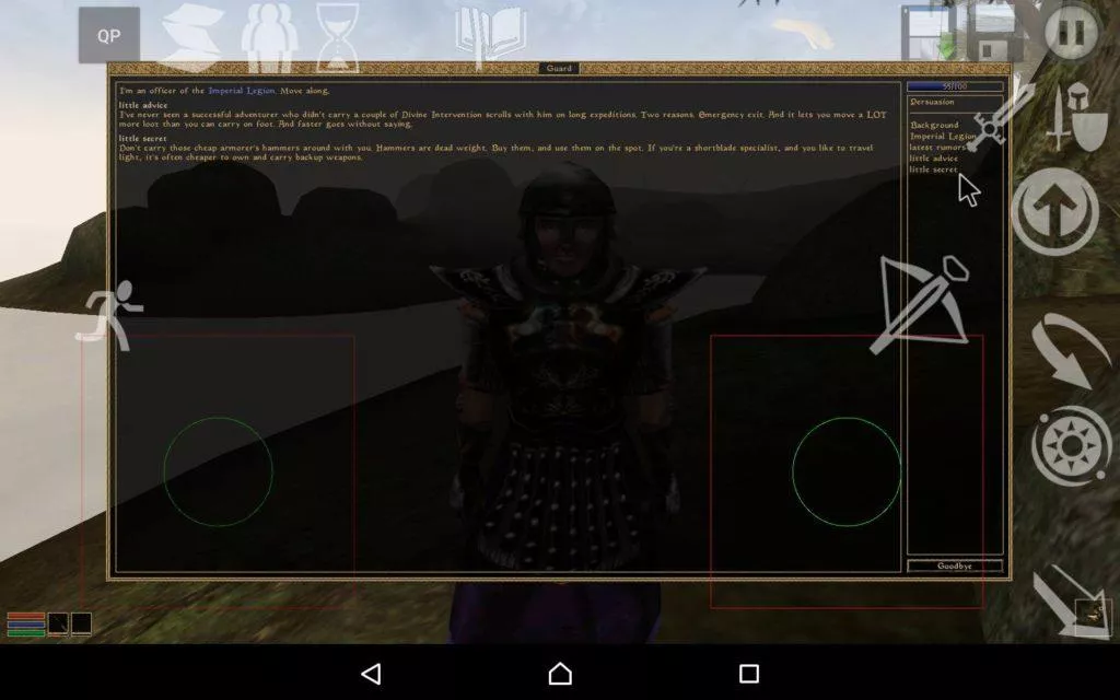 the elder scrolls III morrowind android