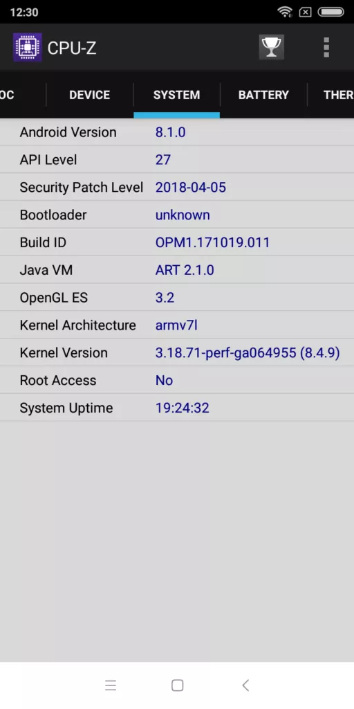 xiaomi redmi S2 system