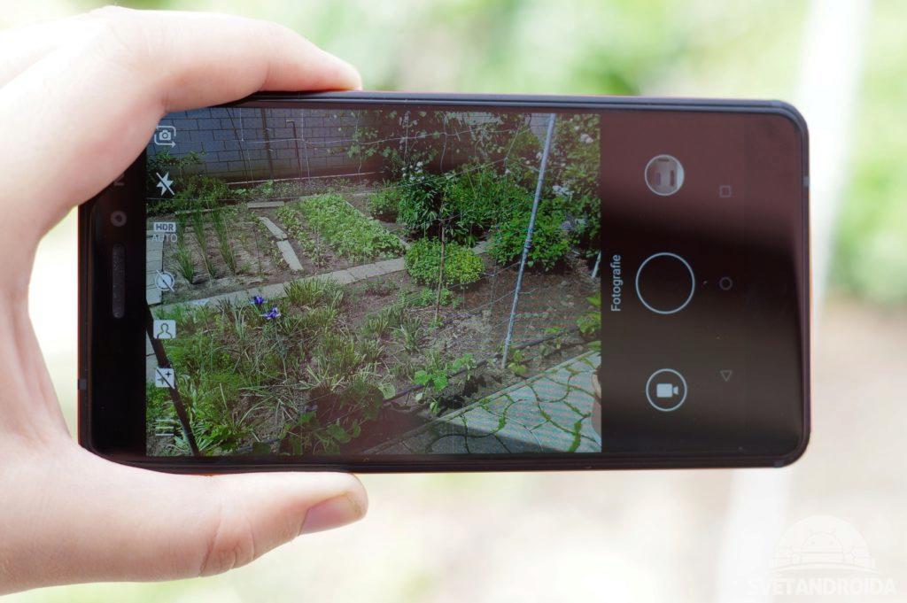 Nokia 6.1 fotografování