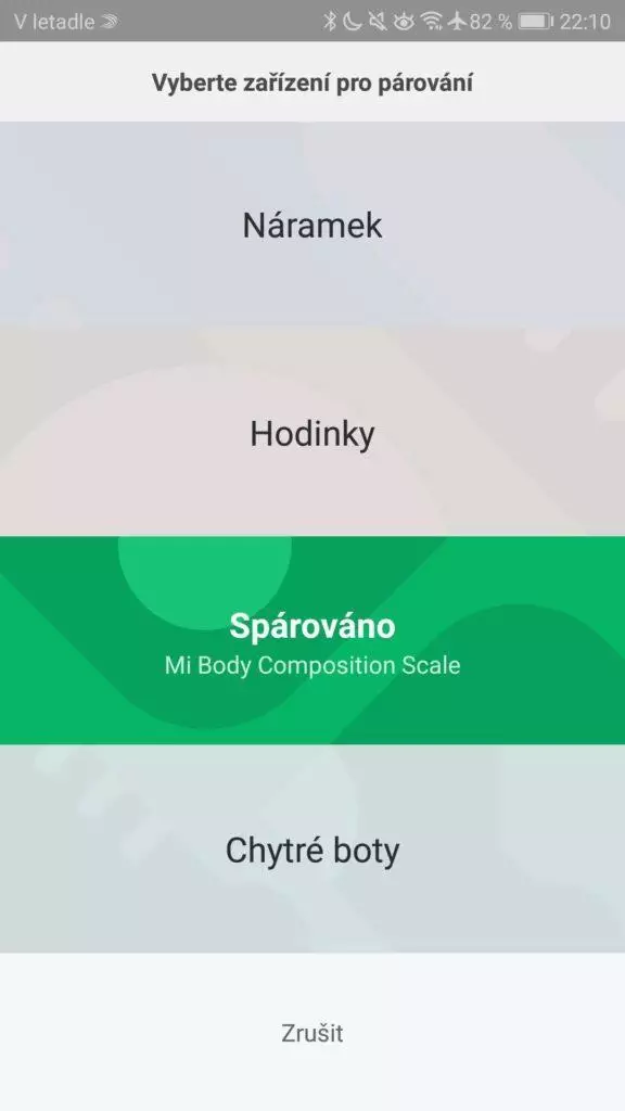 Xiaomi Mi Band 3 párování