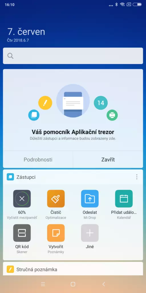 Xiaomi Redmi Note 5 launcher 3