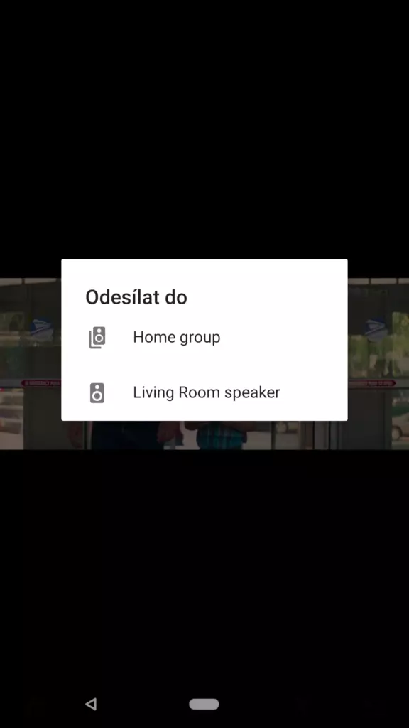 chromecast sledovani tv