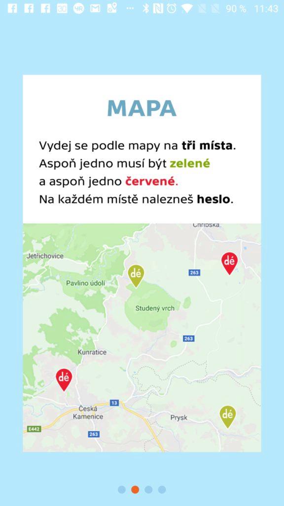 Cílem hry Sežeňte ovečky je návštěva tří míst
