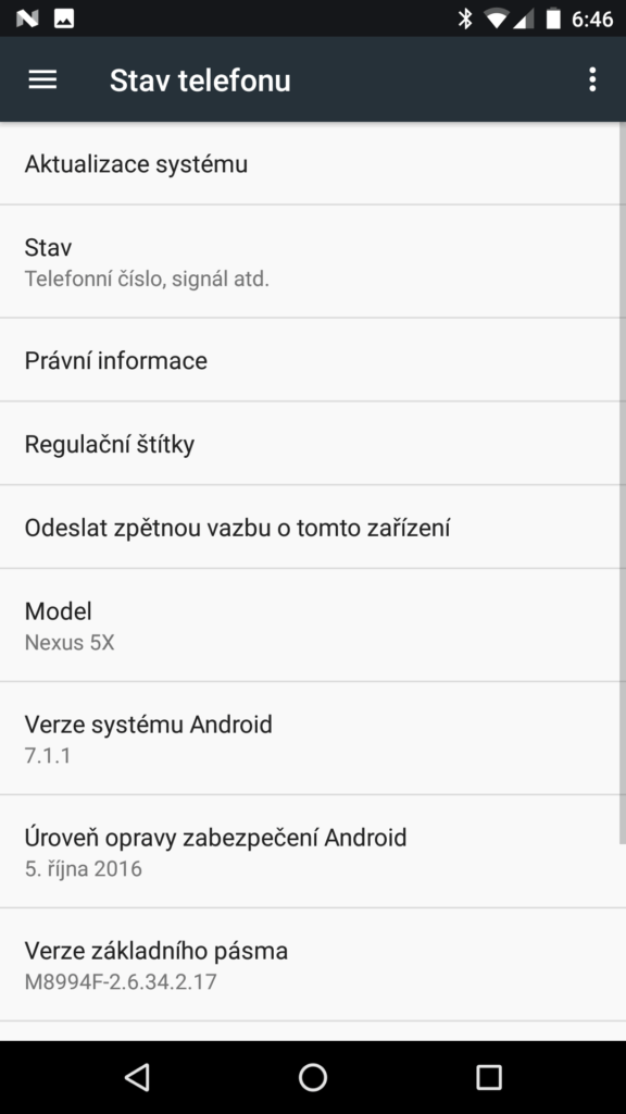 Oficiálně jsou v Androidu od verze 7.1