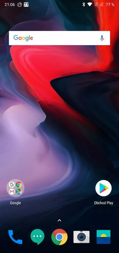 oneplus 6 android oreo domovska obrazovka