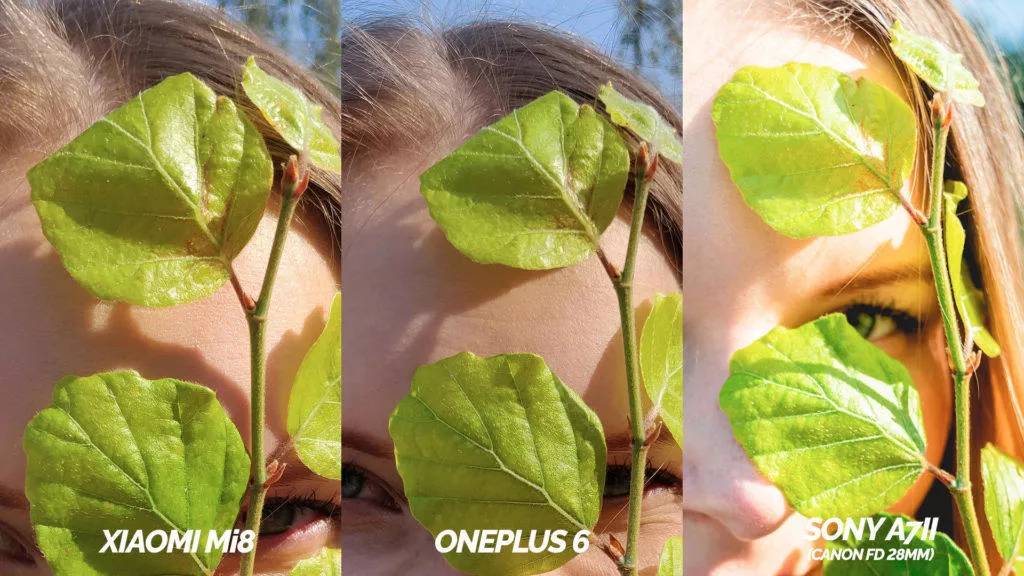oneplus 6 vs. xiaomi mi 8 fotografovani test zrcadlovka