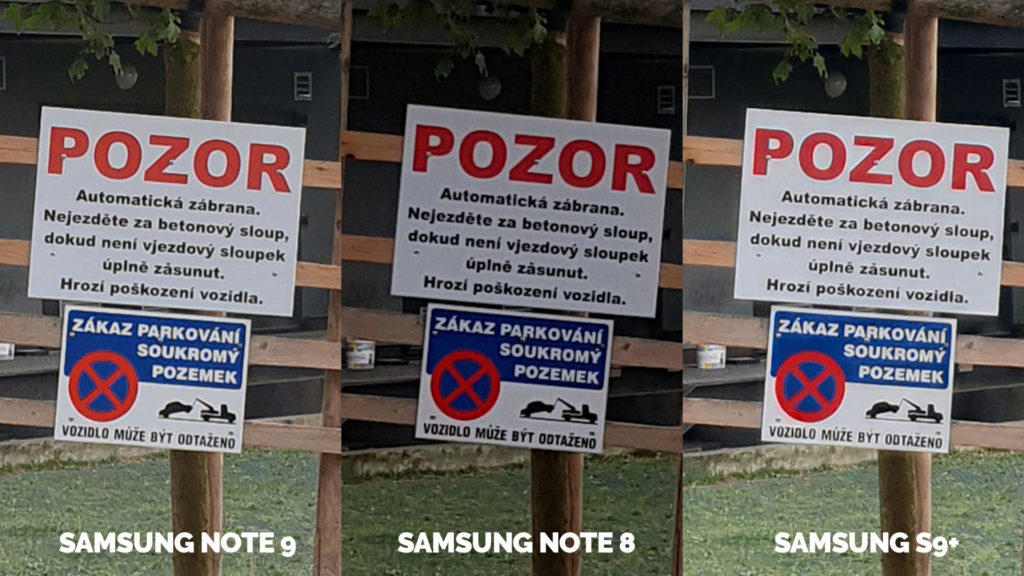 detail pozor značka foto testovani samsung telefony note 8 note 8 galaxy s9