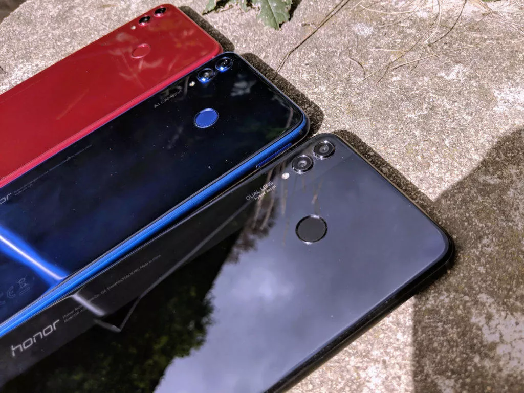 Honor 8X design zadni strany