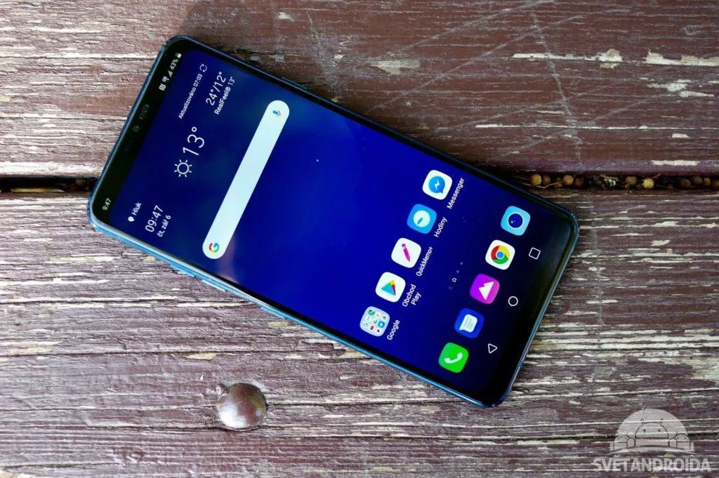 LG G7 ThinQ displej