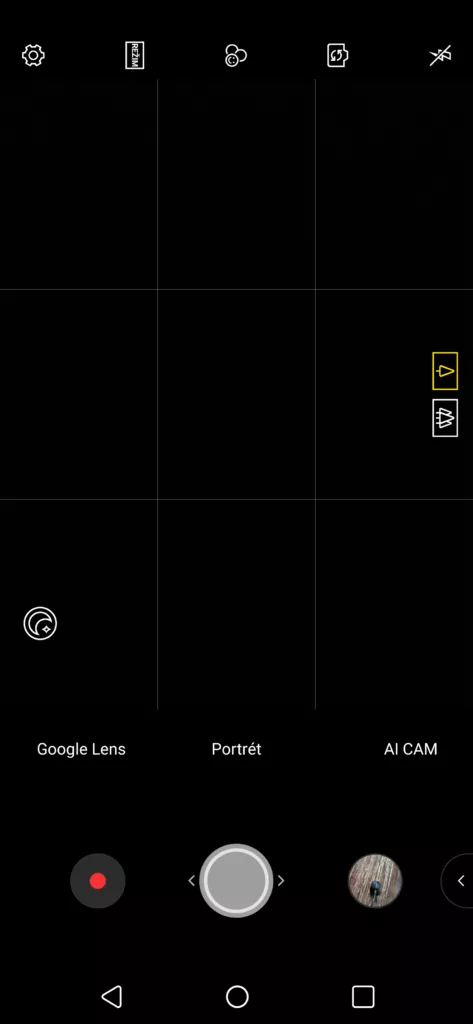 LG G7 ThinQ fotoapp