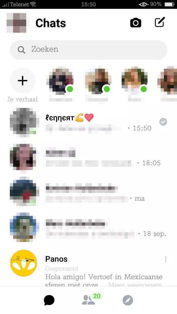 facebook messenger redesign