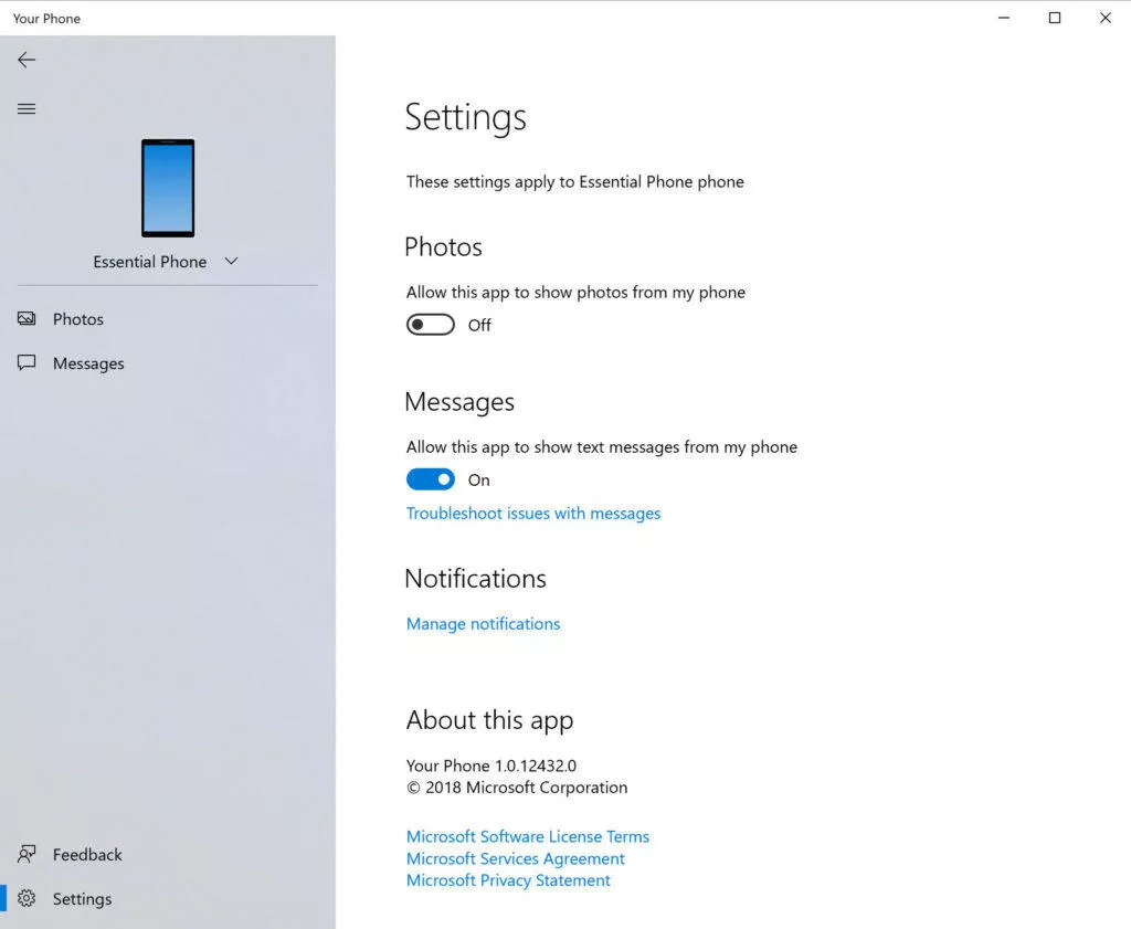 sms fotky windows 10 android