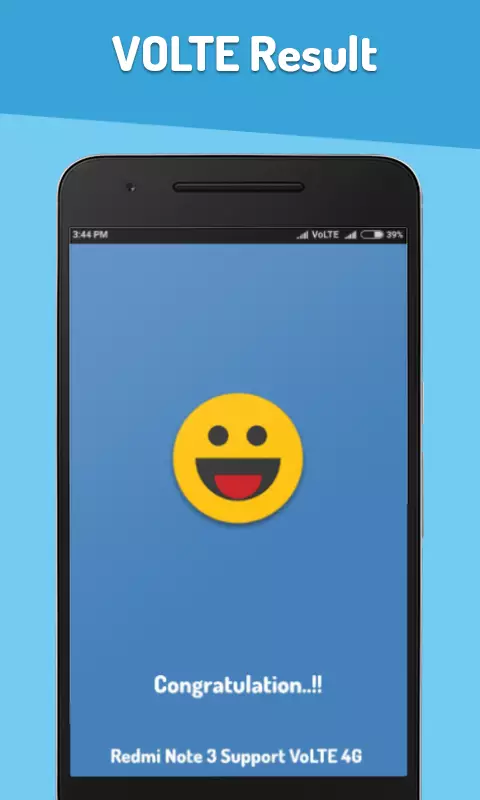 Aplikace 4G VoLTE Tester