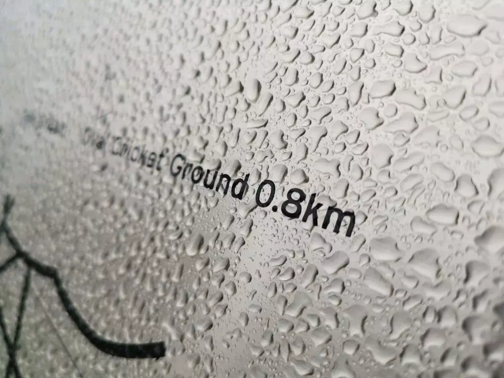 Huawei Mate 20 Pro fotografie kapky