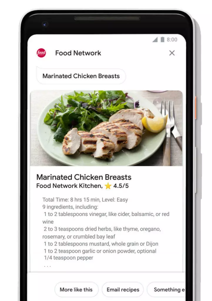 google asistent material design