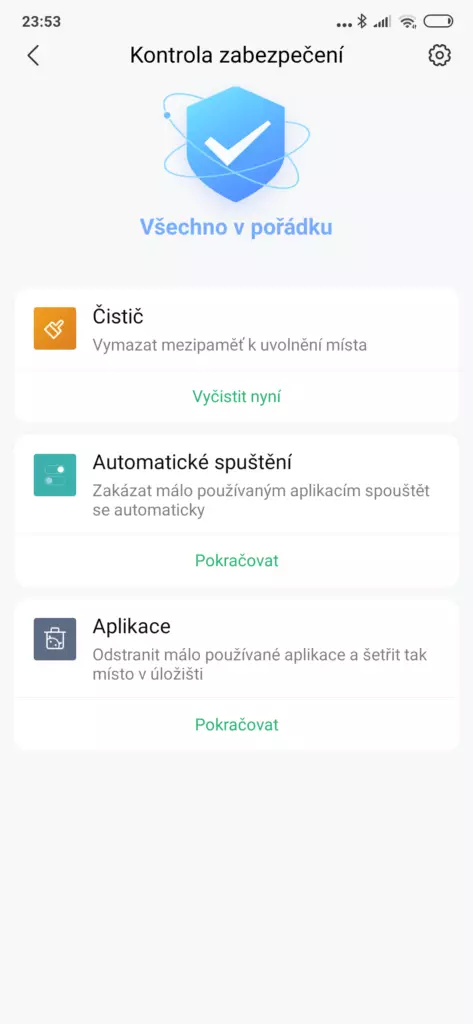 kontrola zabezpeceni xiaomi