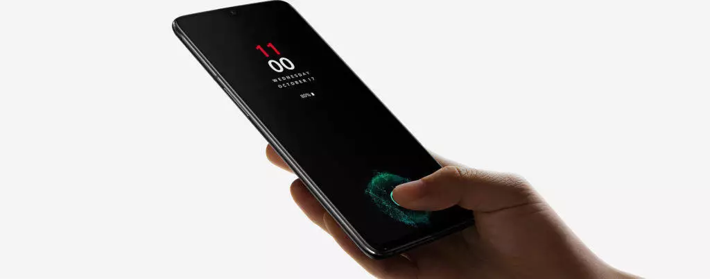 oneplus 6t ctecka otisku prstu