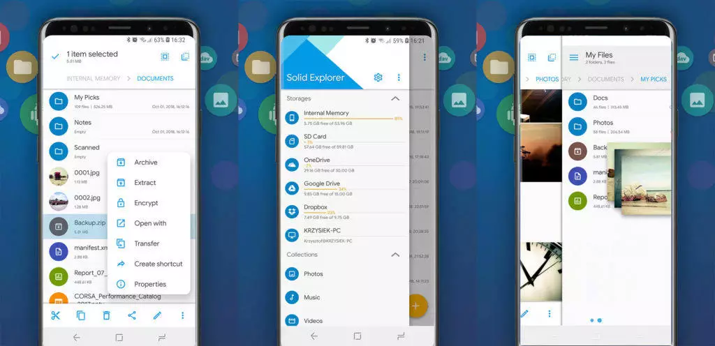 solid explorer material design