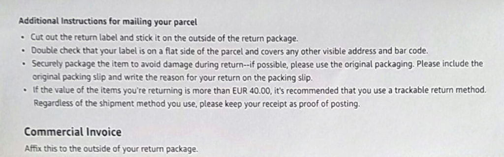 Jak reklamovat na Amazon - návod