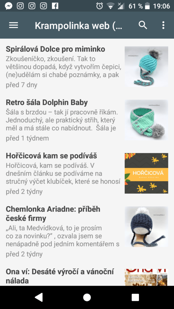 Krampolinka Crochet android