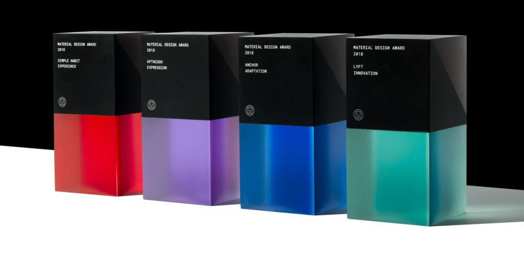 Ocenění za nejlepší Material Design