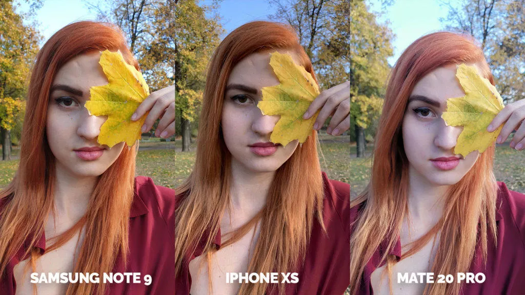 apple iphone xs vs huawei mate 20 pro vs samsung galaxy note 9 detail fototest tvar
