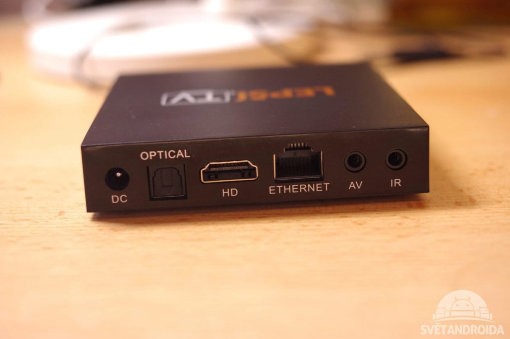Lepší.TV BOX konektory