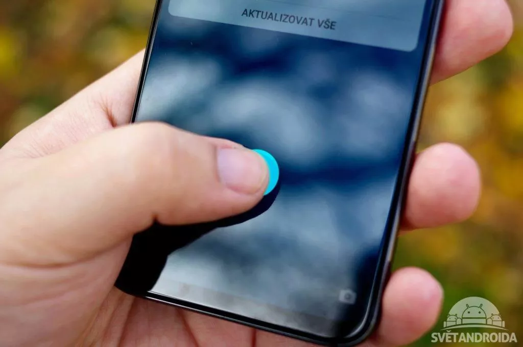 Meizu 16x čtečka otisků v displeji