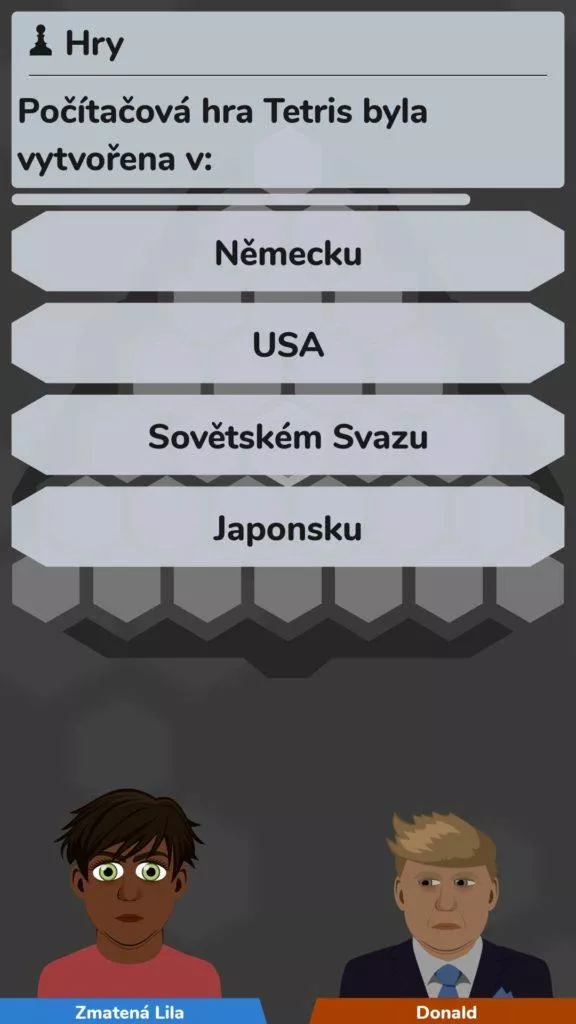 Otázka jako v AZ kvízu