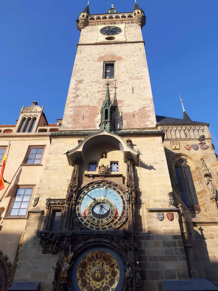 Samsung Galaxy A7 fotografie orloj praha