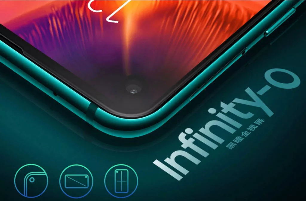 samsung galaxy a8s displej