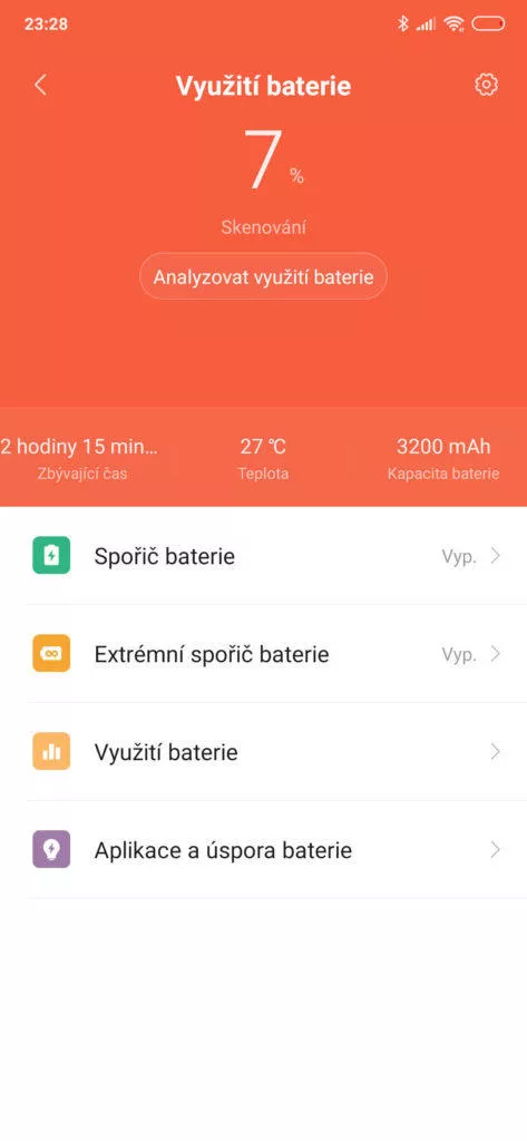 Xiaomi mi mix 3 vyuziti baterie