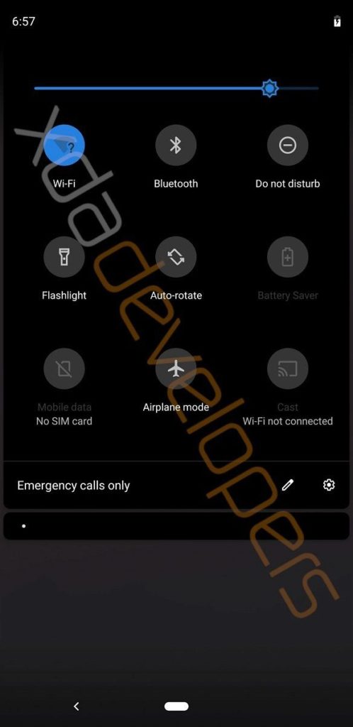 android q notifikacni lista