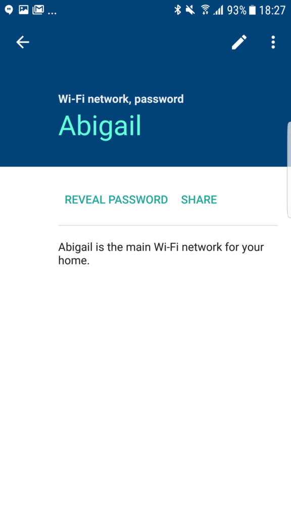 aplikace Google Wi-Fi hesla