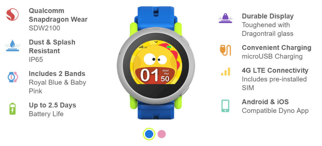 coolpad dyno chytre hodinky