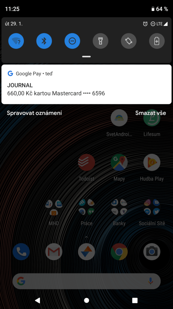 Equa bank Google pay zaplaceno