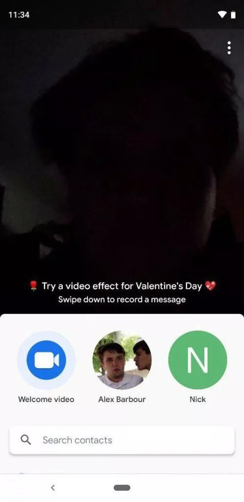 google duo nocni rezim vypnuty