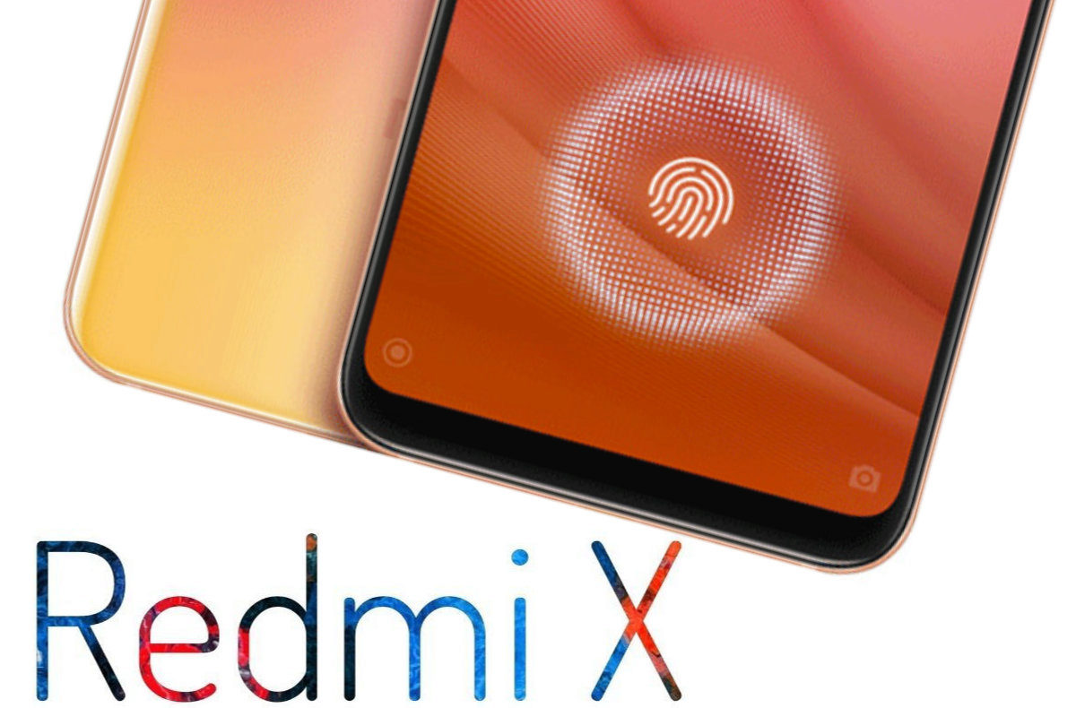 xiaomi redmi x ctecka otisku prstu v displeji