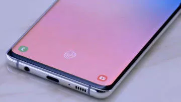 ctecka otisku prstu samsung galaxy S1O
