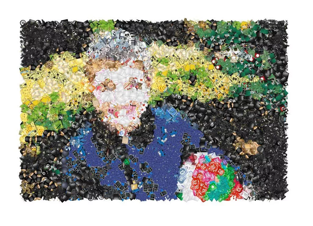 emoji mosaic muz
